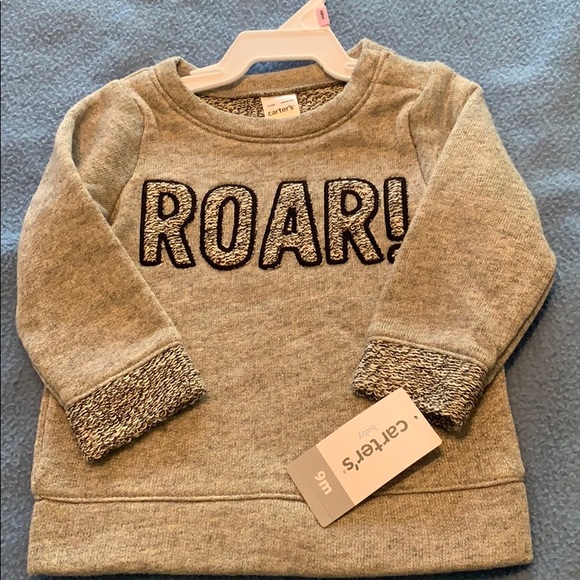 Carter's Other - NWT Carter’s sweatshirt   Sizes 9m +12m